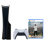 PlayStation 5 Slim Disc Edition + FC 27 + Covers Zwart