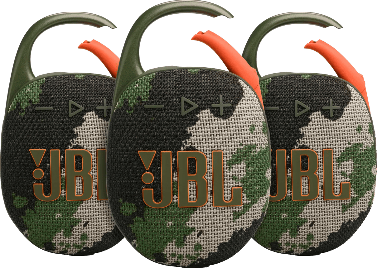 JBL Clip 5 Squad 3-pack