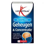 3x Lucovitaal Geheugen & Concentratie 30 capsules