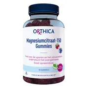 Orthica Magnesiumcitraat-150 Gummies 30 gummies