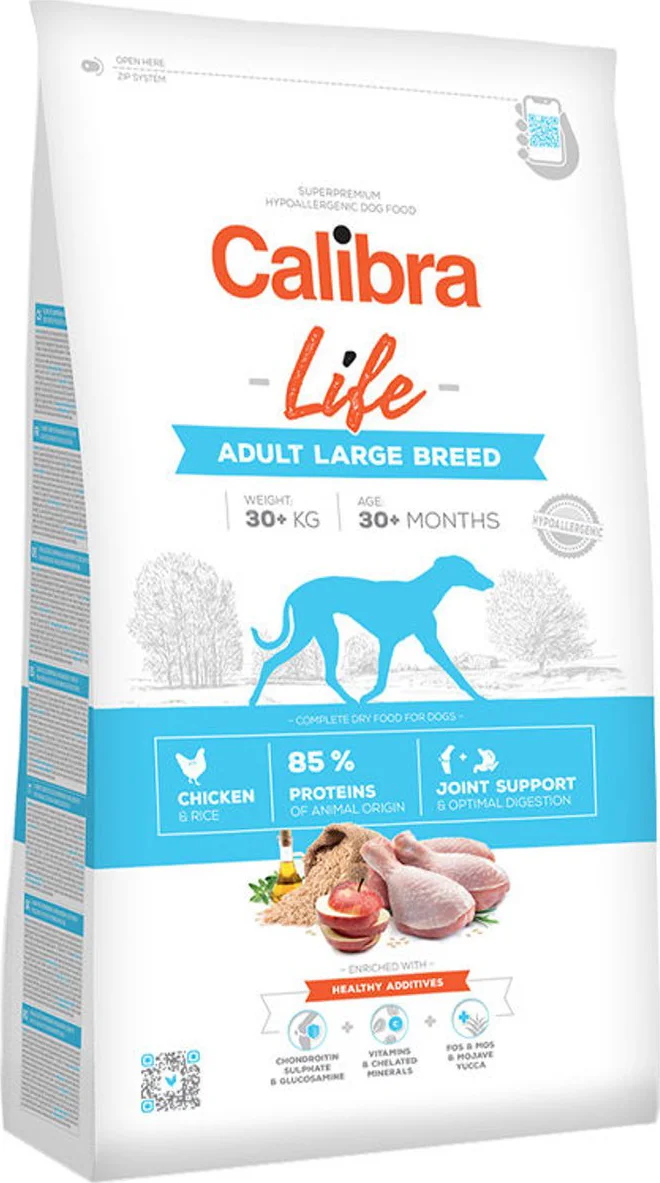 Calibra Life Adult Large Hondenvoer Kip 2,5 kg