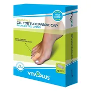 Vitaplus Essentials Gel Toe Tube Fabric Cap maat S/M