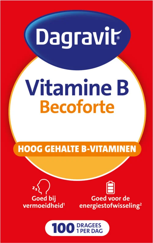 3x Dagravit Becoforte B 100 stuks