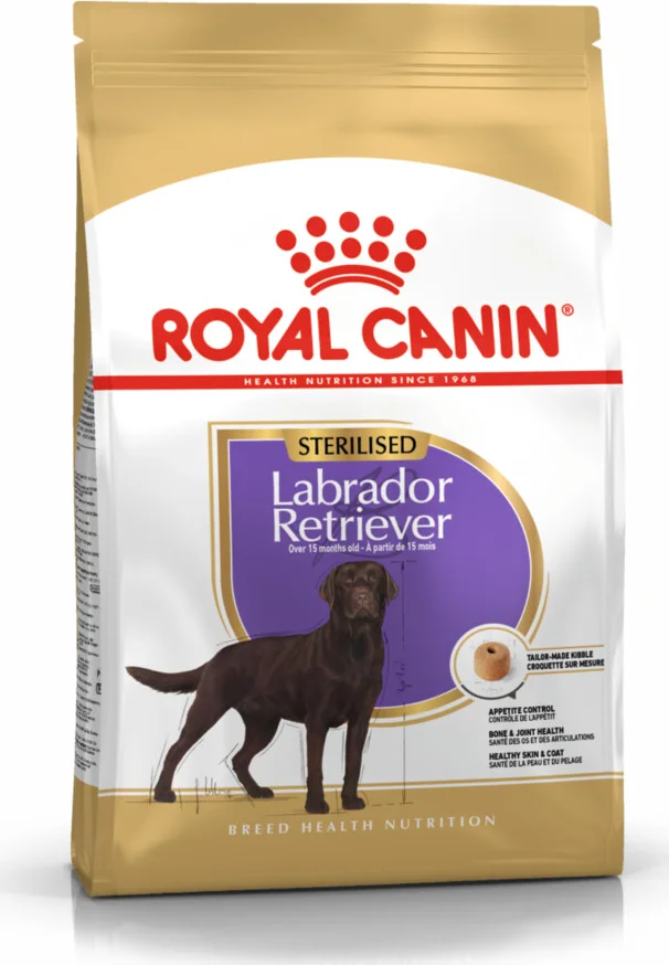 4x Royal Canin Hondenvoer Droog Labrador Retriever Sterilised 3 kg