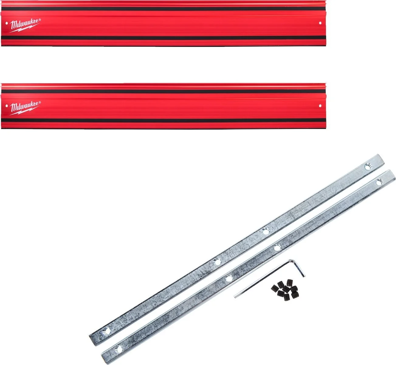 Milwaukee GR-KIT Geleiderail 1400mm + verbindingsstukken - 4932480906