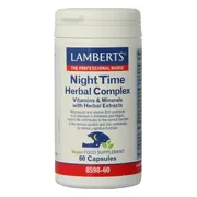 Lamberts Night Time Kruiden Complex Capsules 60CP