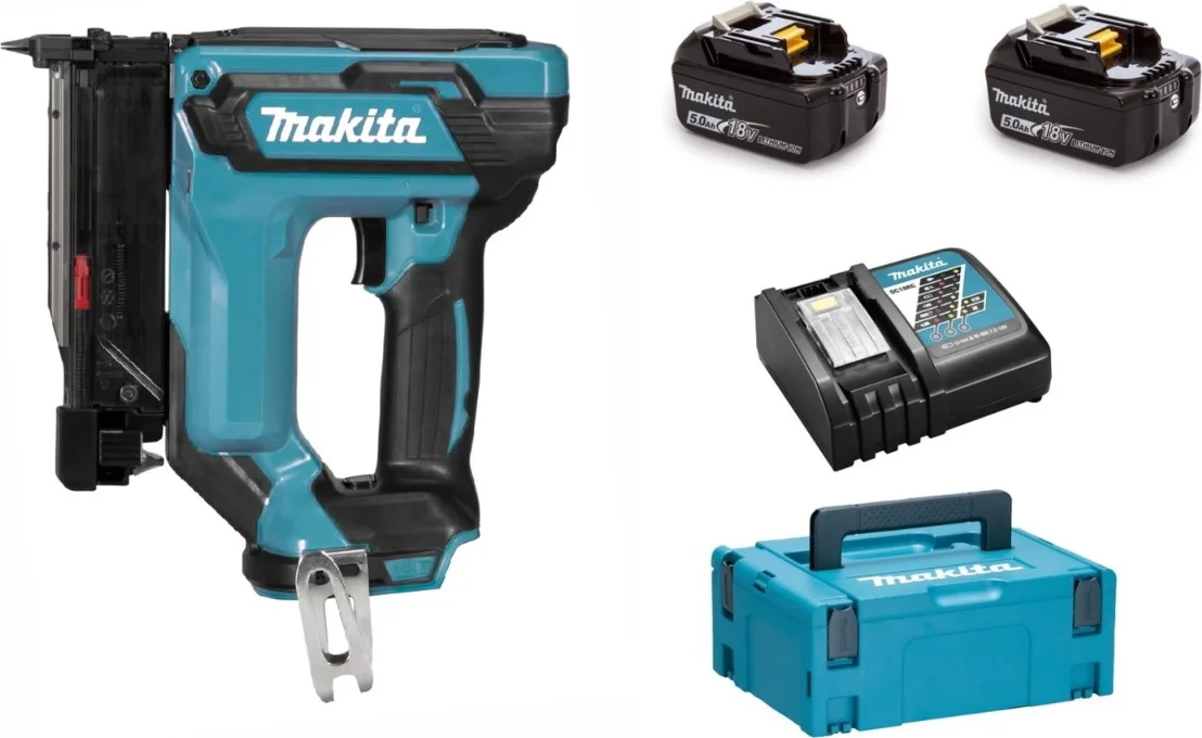 Makita DPT353RTJ Accu Pin Tacker 23Ga 18V 5.0Ah in Mbox