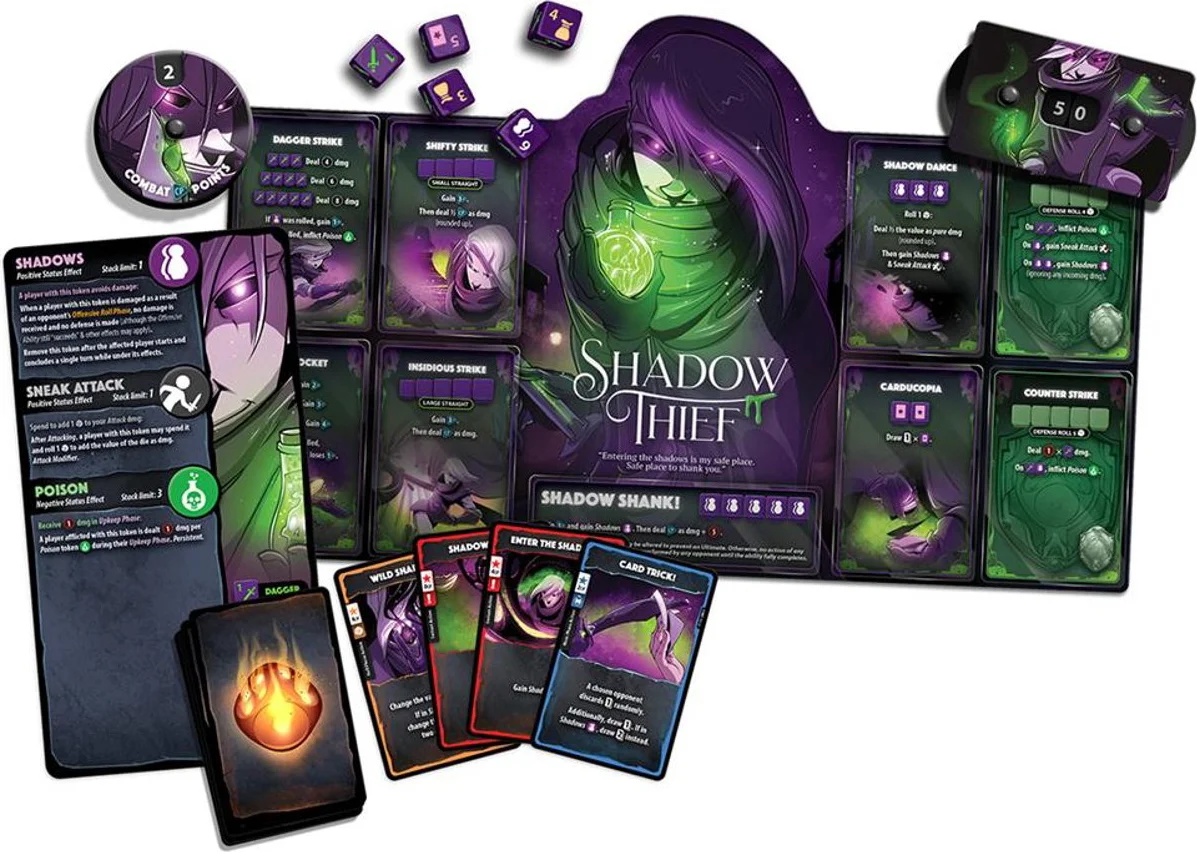 Dice Throne: Shadow Thief Hero Pack