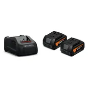 Fein Starterset 2x GBA 18V Accu 5.0Ah AMPShare + Snellader GAL 1880 CV - 92604246010