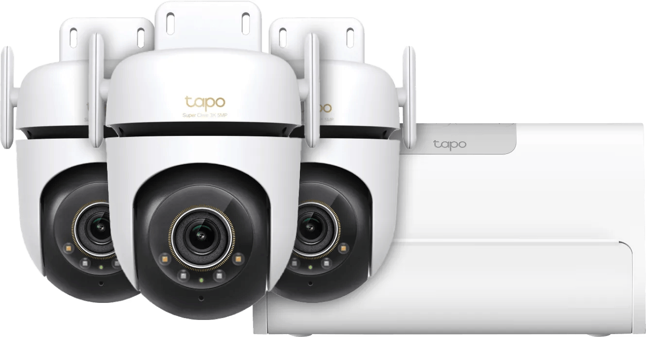 TP-Link Tapo C530WS 3-Pack + H500 CentralHub