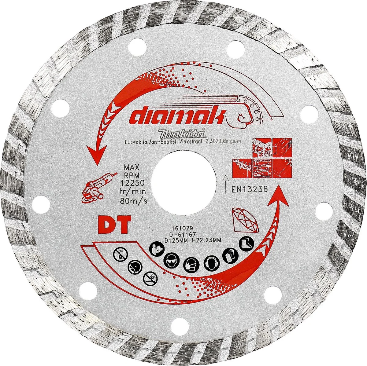 Makita D-61151 Diamantschijf | 115 x 22,23 x 2,2 mm