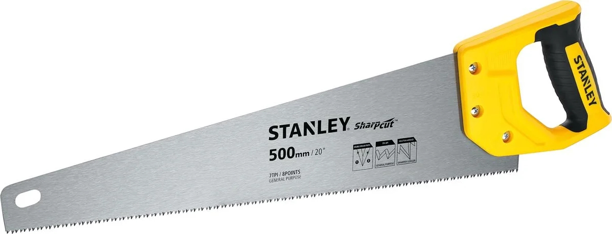 Stanley STHT20367-1 Universeel Zaag SharpCut 500mm - 7T/inch [1]