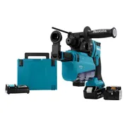 Makita DHR182TWJU Accu combihamer SDS-Plus 1,7J + stofafzuiging AWS 18V 5.0Ah in Mbox