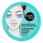 Organic Shop Blue Matcha & Hyaluronic Acid Hydrating Eye Gel Patch 60ST