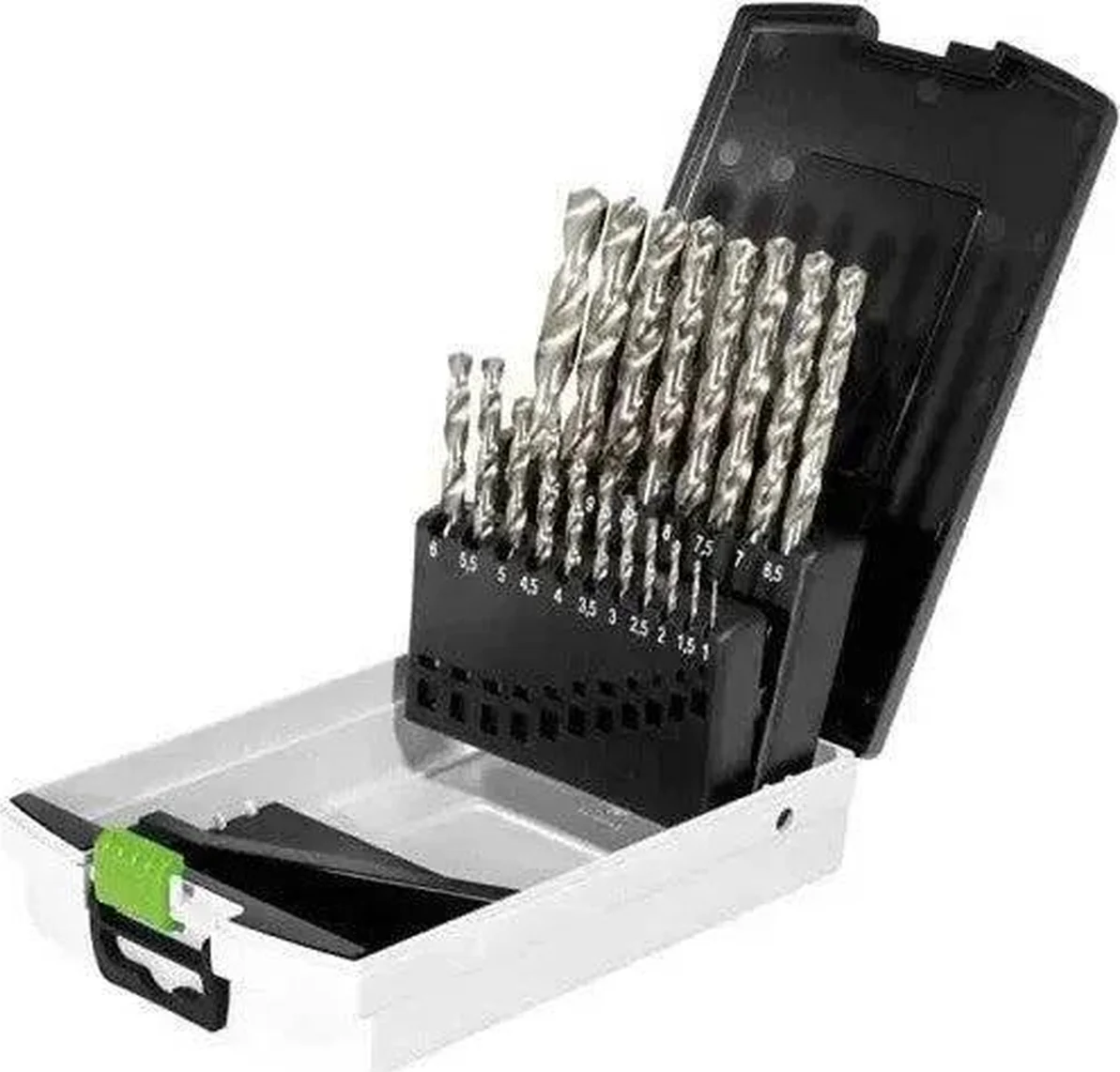 Festool HSS D 1-10 Sort/19 Borenbox HSS ijzerboren 1-10 millimeter - 498981