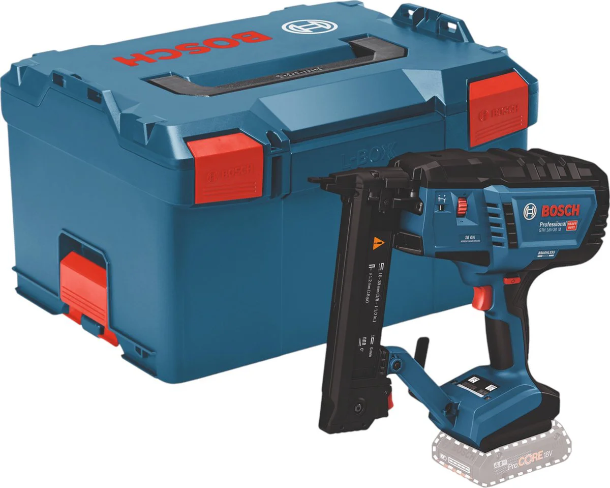 Bosch Professional GTH 18V-38 M Accu Niettacker 18V Basic Body in L-boxx - 0601482501