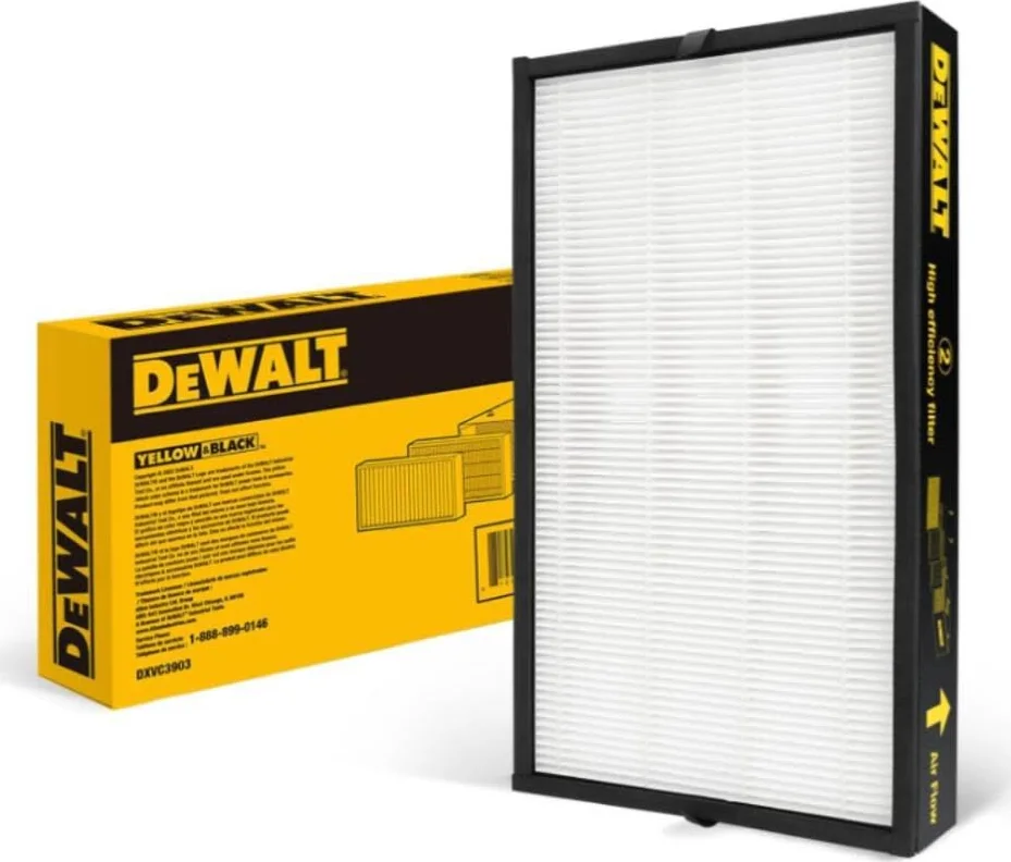 DeWALT HighEfficiency Filter, air cleaner