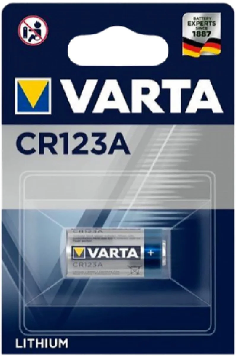Varta Lithium Batterijen Cylindrical CR123A