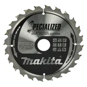 Makita Cirkelzaagblad voor Hout | Specialized: Noest/Spijker | Ø 190mm Asgat 30mm 24T - B-33118