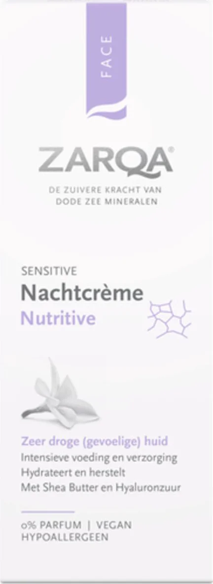 3x Zarqa Nutritive Nachtcrème 50 ml