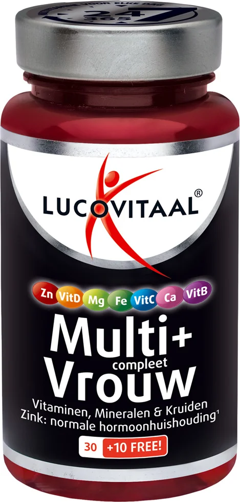 Lucovitaal Multi + Compleet Vrouw 40 tabletten