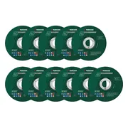 PARKSIDE Slijpschijven 115 mm (Doorslijpschijven 11 stuks)