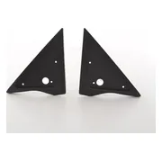 Sport spiegel adapter set Opel Astra H 5-deurs zwarte spiegel adapter