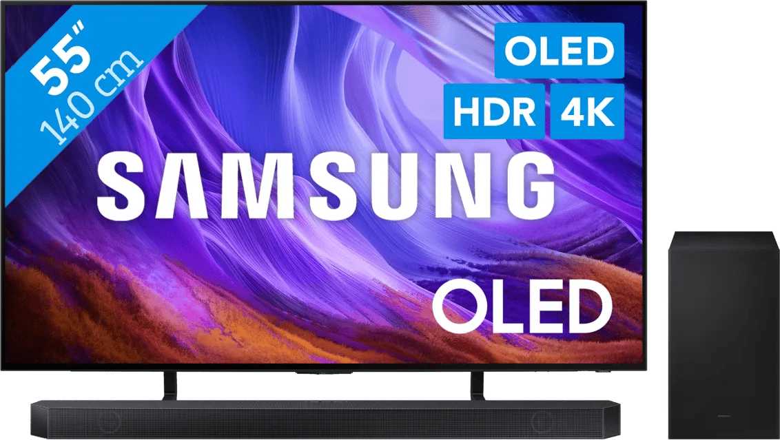 Samsung OLED 55" S83H (2026) + Samsung HW-Q600H (2026)