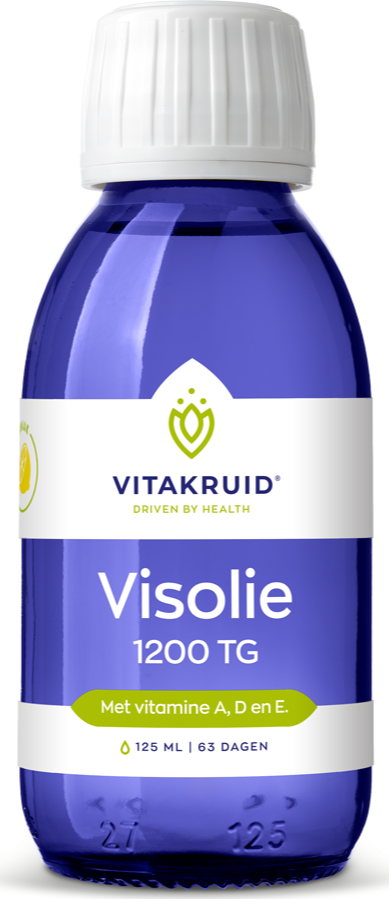 Vitakruid Visolie 1200 TG Vloeibaar 125 ml