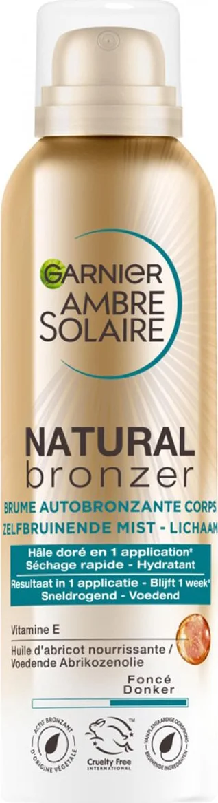 Garnier Ambre Solaire Natural Bronzer Zelfbruinende Body Mist 150 ml