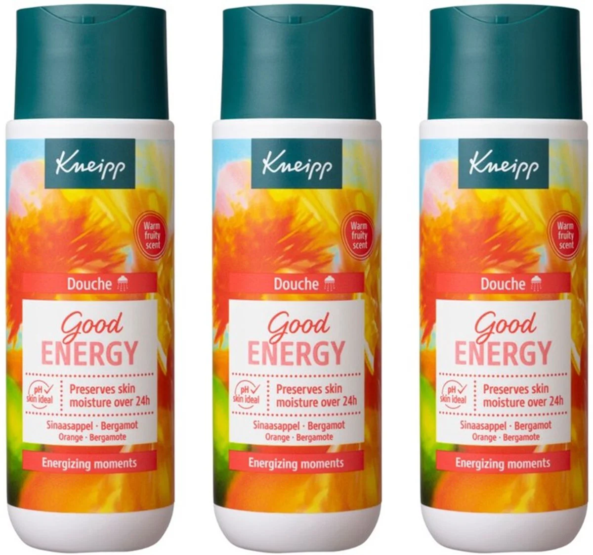 3x Kneipp Douche Good Energy 200 ml