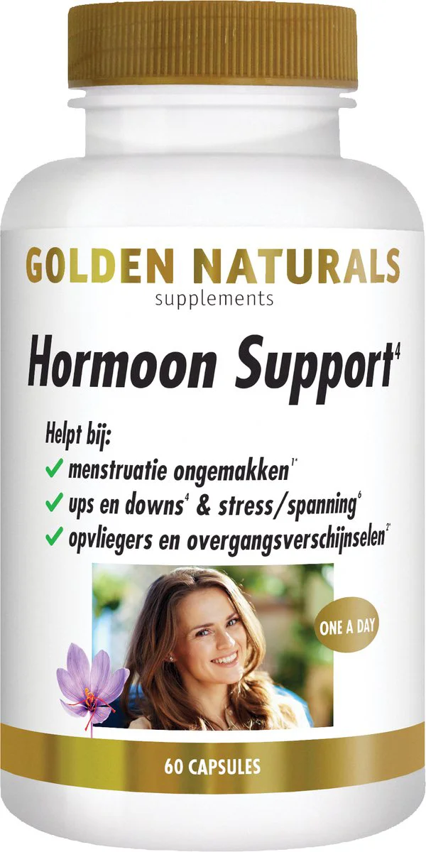 Golden Naturals Hormoon Support 60 vegacapsules