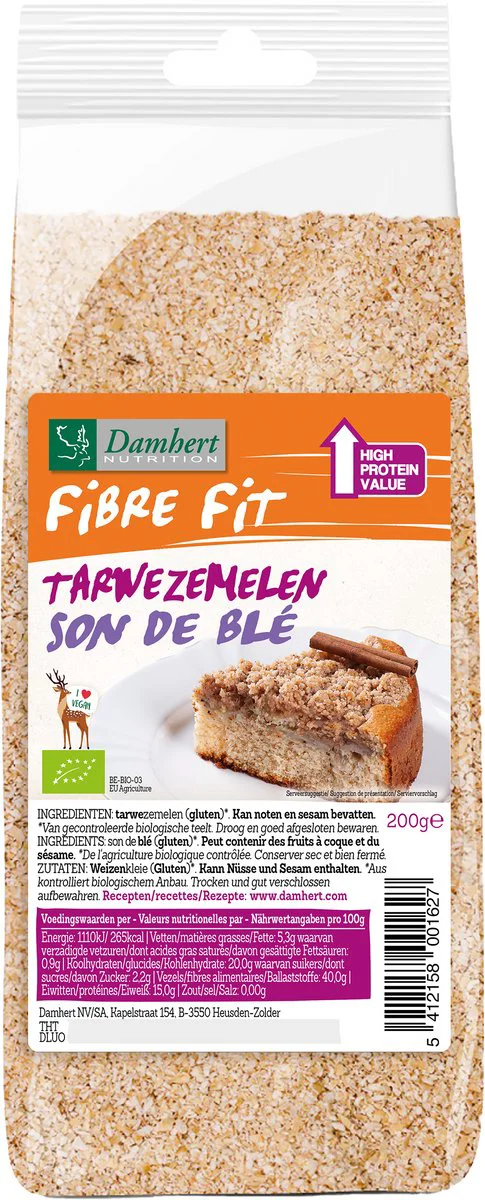 Damhert Fibre Fit Tarwezemelen