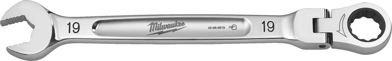 Milwaukee MAX BITE™ Flex Ringsteeksleutel met ratel 19mm - 4932480192