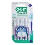 3x GUM Trav-Ler Ragers Paars 1.2mm 6 stuks