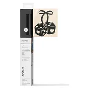Cricut Flock Iron-On Zwart 30,5 x 48,3 cm