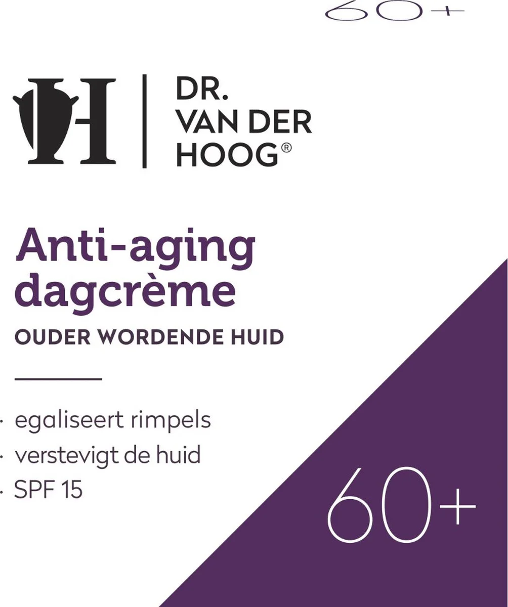 Dr Van Der Hoog Anti Age 60+ Dagcrème 50ML
