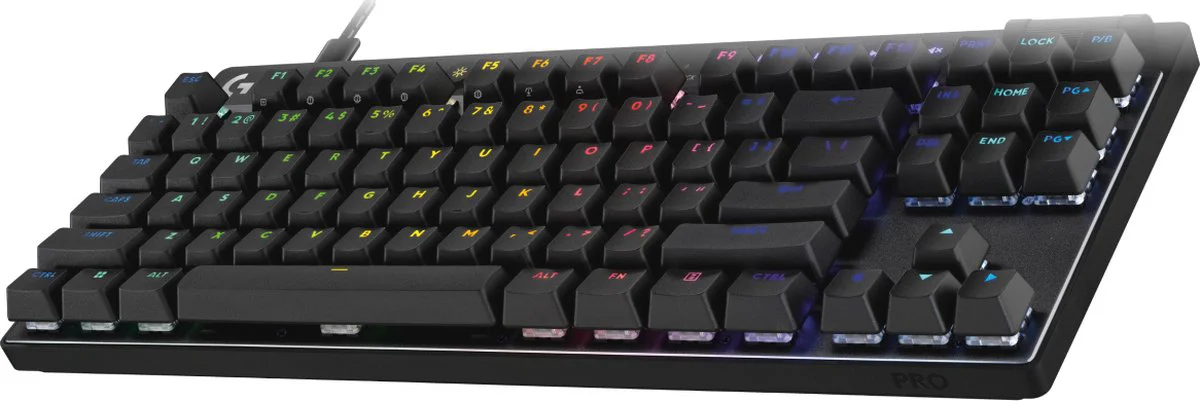 Logitech G Pro X TKL Rapid Gaming Toetsenbord Zwart Qwerty