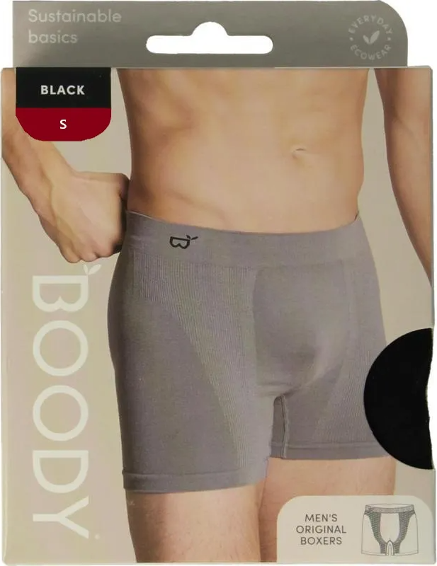 Boody Herenboxer Zwart S