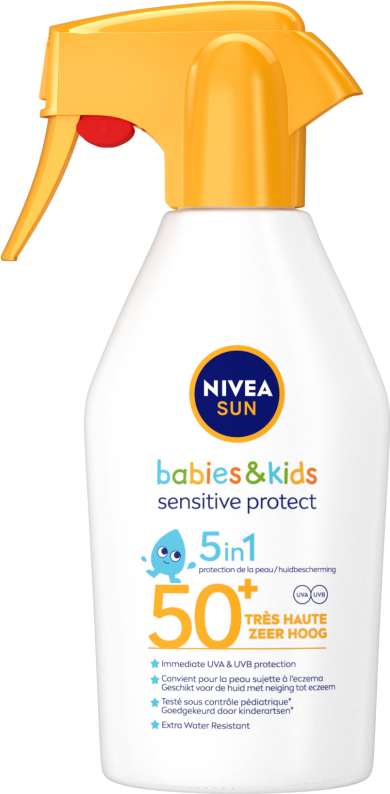 NIVEA Sun Babies & Kids Sensitive Protect Zonnebrand Zonnebrand SPF 50+ 270 ml