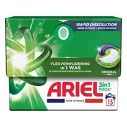 Ariel 3in1 Wasmiddel Pods Original 15 stuks