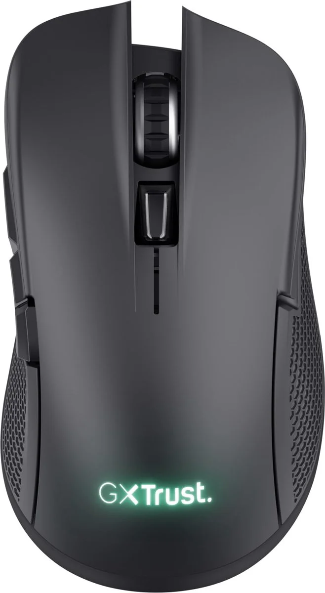 Trust GXT 923 Ybar Draadloze Gaming Muis Zwart
