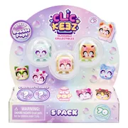 Clickeez Series 3 - 5 Pack - Fidget - Verzamel ze allemaal - Anti Stress - Speelgoed - Ontspanning - Toetsenbord Fidget – Met nieuw klikgeluid!