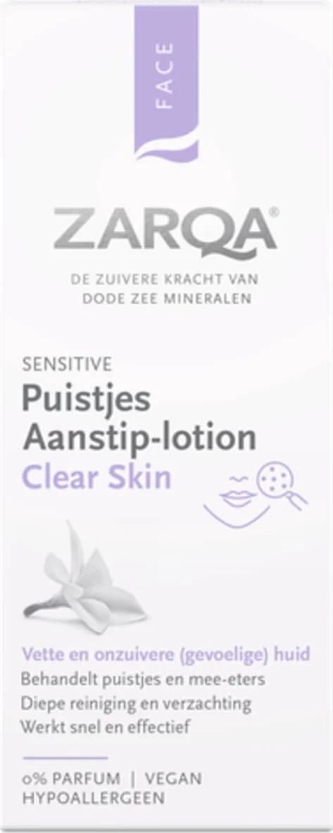 3x Zarqa Clear Skin Puistjes Aanstip-lotion 20 ml