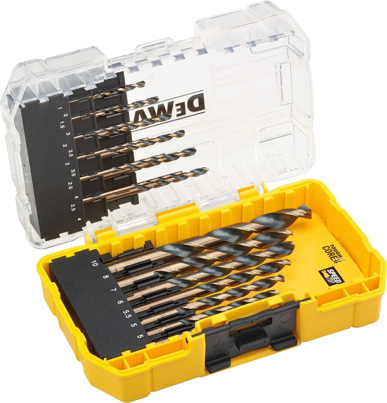 DeWALT DT70728 EXTREME™ Black&Gold Metaalborenset 19-delig in TOUGH CASE