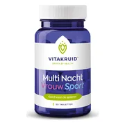 Vitakruid Multi Nacht Vrouw Sport 30 tabletten