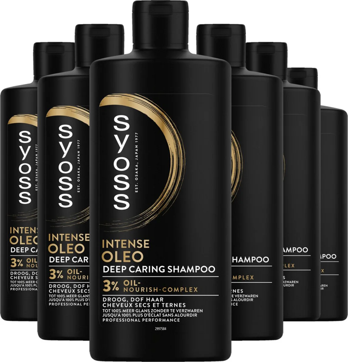 6x Syoss Oleo Shampoo 440 ml