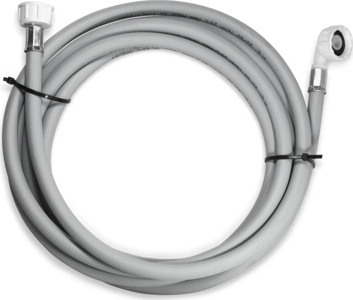 Dparts 5m wasmachine aanvoerslang - geschikt voor Bosch - AEG - Samsung - Miele - Siemens - Beko - LG - Whirlpool - Zanussi - waterslang - vaatwasser toevoerslang - wasmachineslang - 500cm - 5 meter