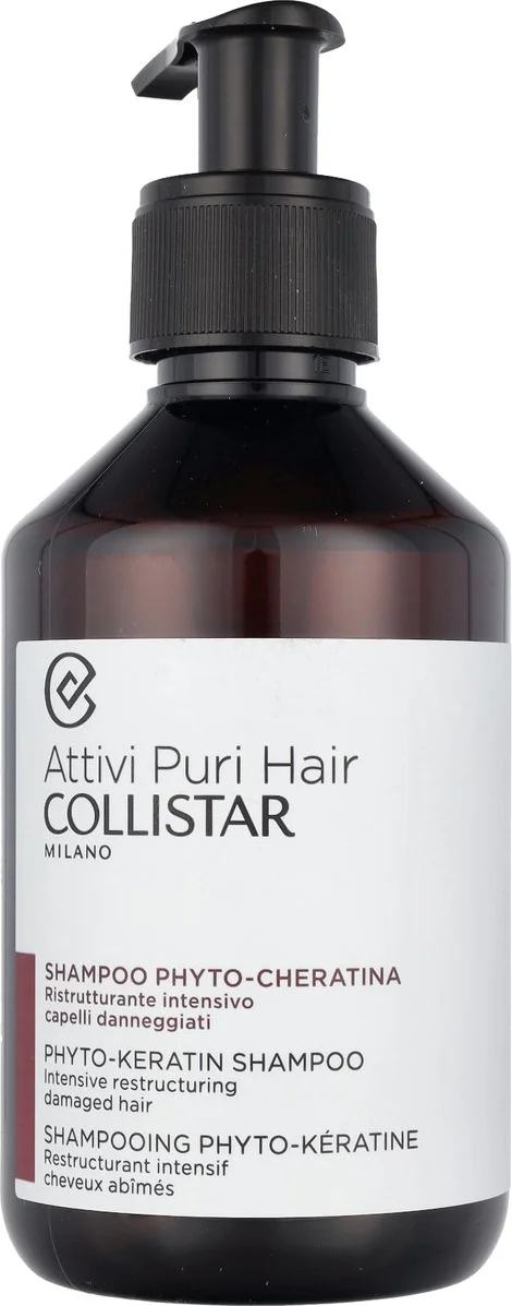 Collistar Attivi Puri Hair Phyto-Keratin Shampoo 250 ml