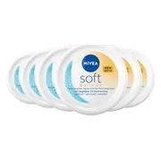 6x NIVEA Soft Daily UV SPF15 200ml